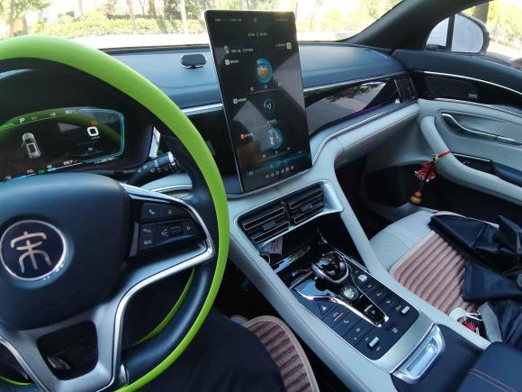 [济南·鲁B] 二手比亚迪宋PLUS新能源2021款 DM-i 110KM 旗舰PLUS