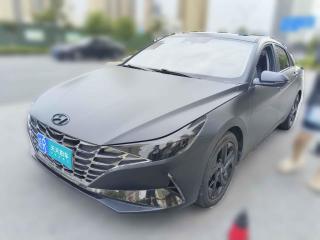 现代伊兰特2021款 1.5L CVT LUX尊贵版「苏州二手车」「天天拍车」