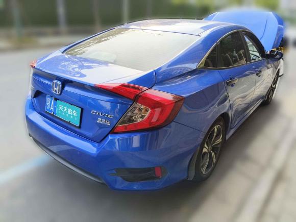 [武汉·鄂A] 二手本田思域2016款 220TURBO CVT尊贵版