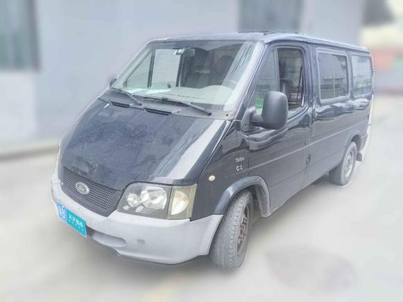 福特经典全顺2013款 2.8T柴油厢式运输车短轴中顶JX493ZLQ4「深圳二手车」「天天拍车」