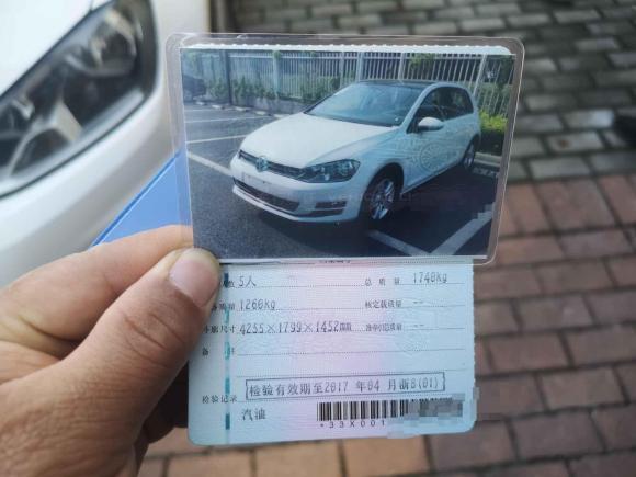 [宁波·浙B] 二手大众高尔夫2015款 1.6L 自动舒适型