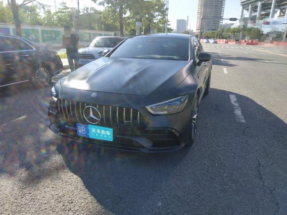 [深圳·粤B] 二手奔驰AMG GT2020款 AMG GT 50 四门跑车