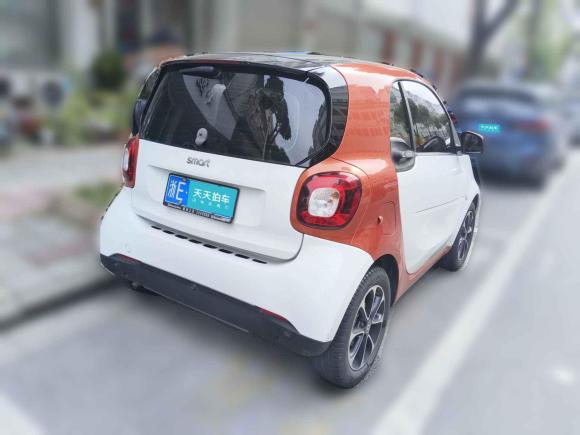 [湖州·浙E] 二手smartsmart fortwo2015款 1.0L 52千瓦硬顶激情版