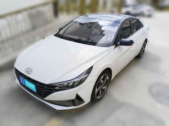 現(xiàn)代伊蘭特2021款 1.5L CVT GLX精英版「臺州二手車」「天天拍車」