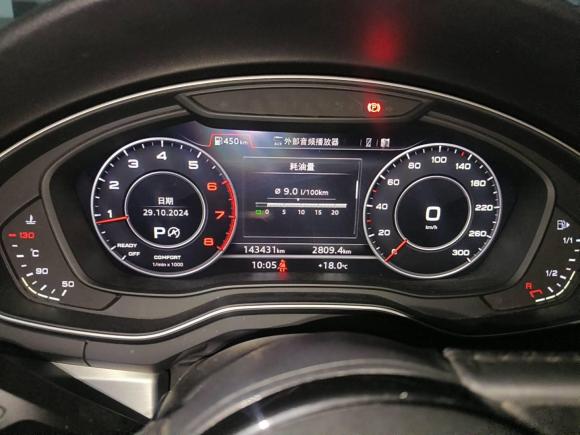 [杭州·浙A] 二手奥迪奥迪A4L2018款 30周年年型 40 TFSI 时尚型