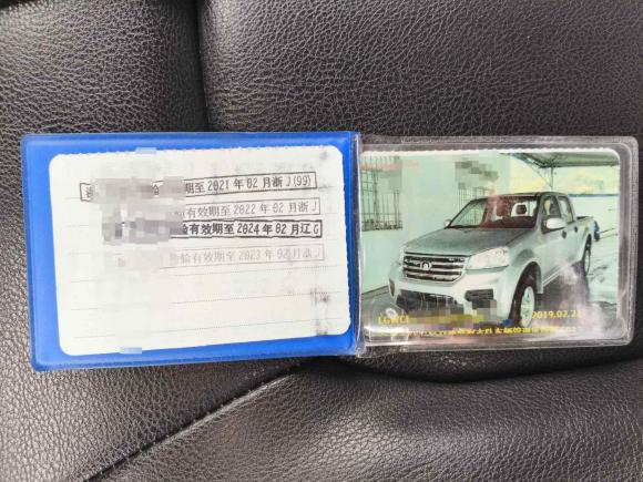 [台州·浙J] 二手长城风骏52017款 2.0T欧洲版柴油两驱进取型大双排GW4D20E