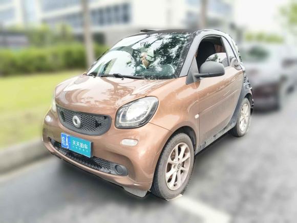 [合肥·皖A] 二手smartsmart fortwo2015款 1.0L 52千瓦硬顶灵动版