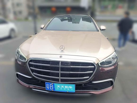 [深圳·粤B] 二手奔驰奔驰S级2021款 S 400 L 商务型