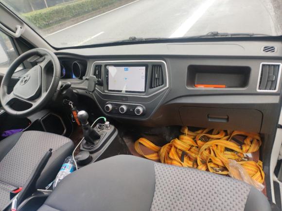 [上海·皖J] 二手长安跨越跨越者D52021款 1.6L舒适版单排栏板双后轮3750mm货箱DAM16KL