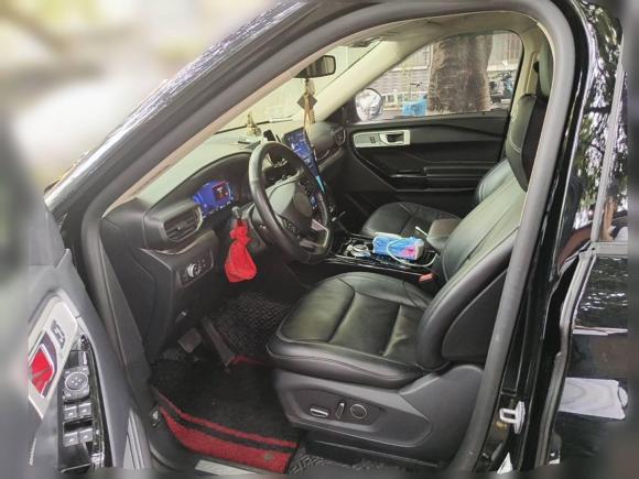 [广州·鄂M] 二手福特探险者2020款 EcoBoost 285 四驱钛金版 6座