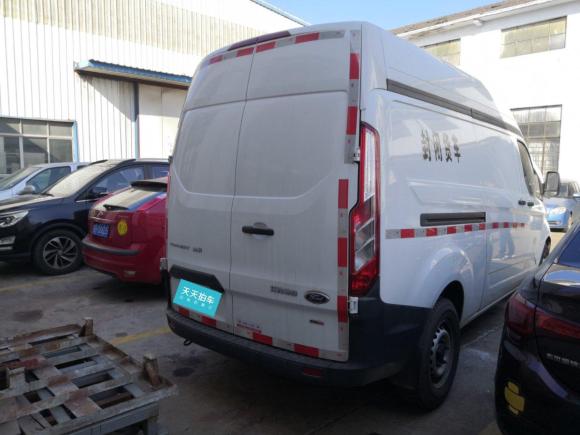 [无锡·苏B] 二手福特全顺2019款 2.0T柴油厢式运输车中轴中顶3座国VI