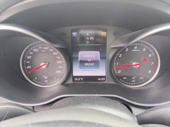 [武汉·鄂W] 二手奔驰奔驰C级2015款 改款 C 200 L 运动型