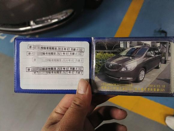 [杭州·浙A] 二手别克别克GL82013款 2.4L LT豪华商务行政版