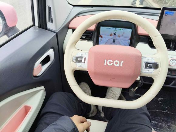 [合肥·皖H] 二手奇瑞新能源QQ冰淇淋2022款 桃欢喜 蜜桃款