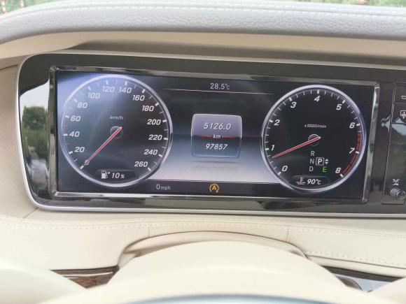 [上海·沪B] 二手奔驰奔驰S级2014款 S 320 L 商务型