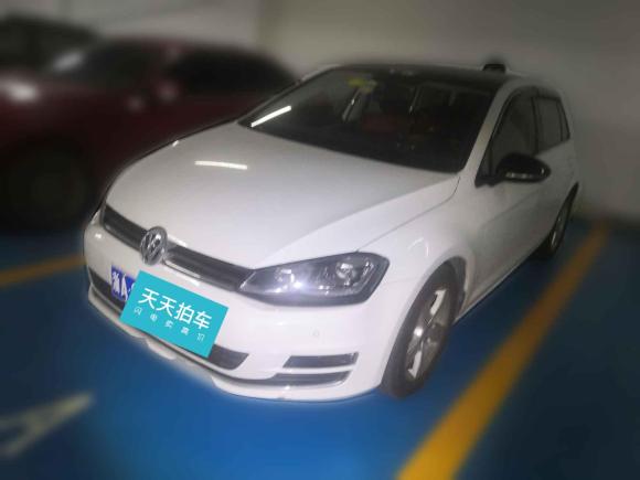 大眾高爾夫2017款 230TSI 自動舒適百萬輛紀念版「杭州二手車」「天天拍車」