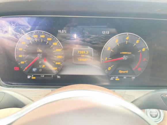 [宁波·浙B] 二手奔驰奔驰E级2019款 改款 E 300 L 时尚型