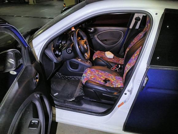 [合肥·皖A] 二手smartsmart forfour2018款 1.0L 52千瓦激情版