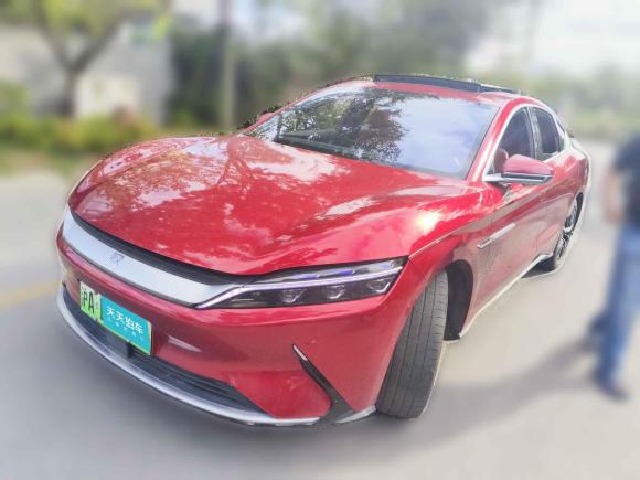 [上海·沪A] 二手比亚迪汉2020款 EV 四驱高性能版旗舰型