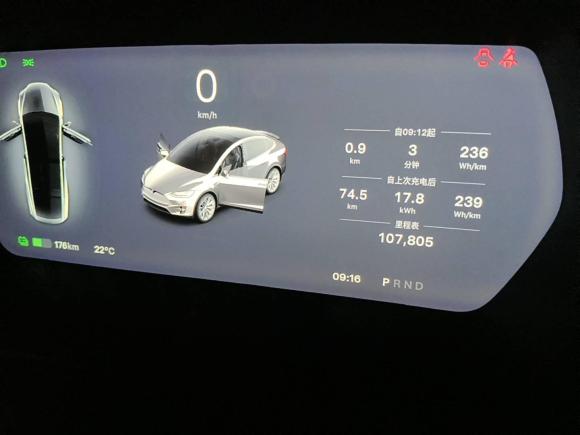 [宁波·浙B] 二手特斯拉Model X2016款 Model X 75D