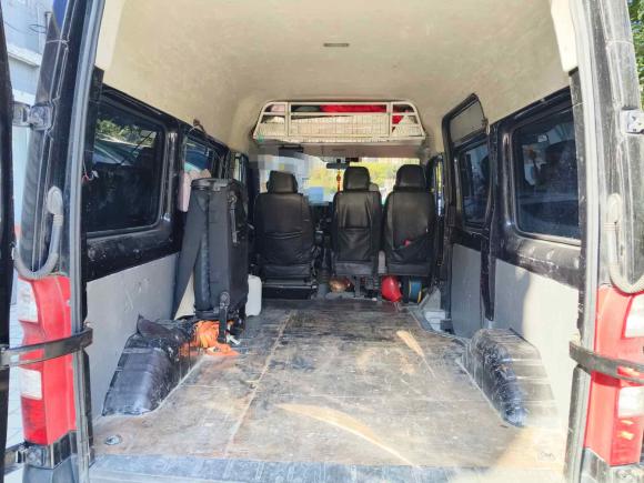 [合肥·皖A] 二手福田图雅诺2020款 2.5T 手动通途短轴中顶5/6座4J25TC3