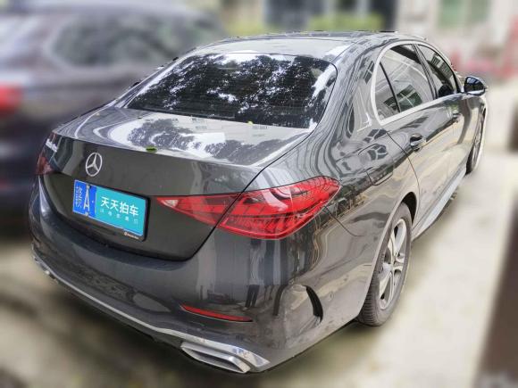 [深圳·赣A] 二手奔驰奔驰C级2022款 C 200 L 运动版