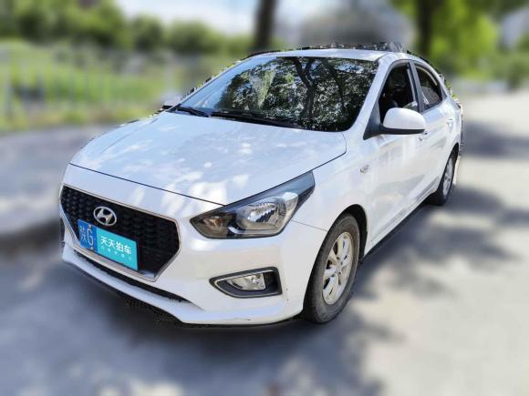 [温州·陕G] 二手现代瑞纳2017款 1.4L 手动焕彩版 国V