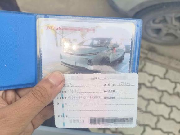 [宁波·川Q] 二手吉利几何吉利几何E萤火虫2024款 401km 萤光