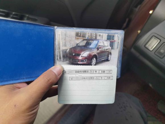 [温州·浙C] 二手铃木雨燕2013款 1.5L 自动标准版