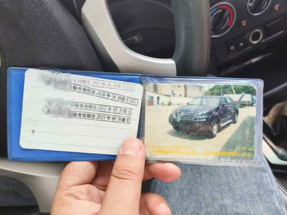 [宁波·浙B] 二手长城风骏52017款 2.0T欧洲版柴油两驱精英型大双排GW4D20D