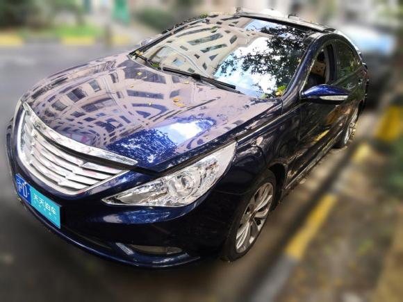 现代索纳塔2011款 2.0L 自动至尊版「上海二手车」「天天拍车」