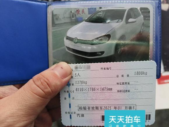 [宁波·浙B] 二手大众高尔夫2012款 1.4TSI 自动舒适型