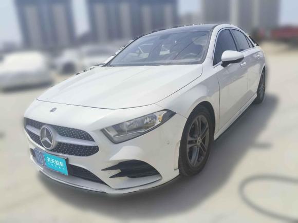 [西安·陕U] 二手奔驰奔驰A级2020款 改款二 A 180 L 运动轿车