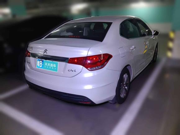 [深圳·粤B] 二手雪铁龙雪铁龙C4L2015款 1.8L 自动尊贵版