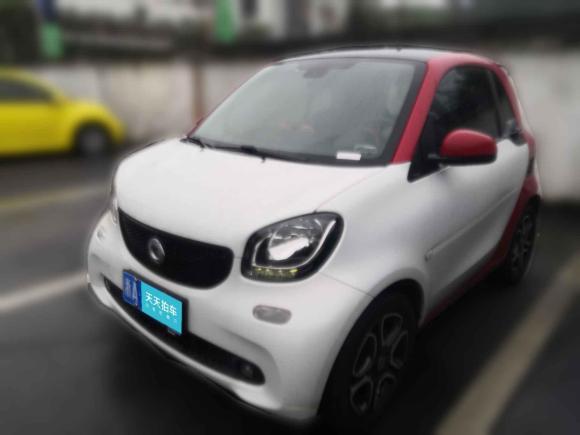 [杭州·浙A] 二手smartsmart fortwo2016款 0.9T 66千瓦硬顶先锋版