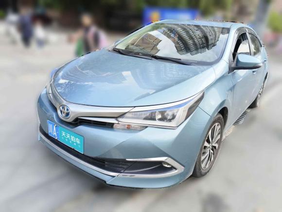 [成都·川A] 二手丰田卡罗拉2017款 改款双擎 1.8L E-CVT领先版