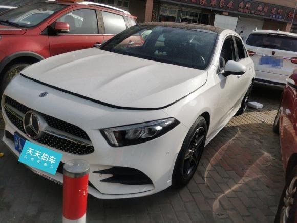 奔驰奔驰A级2019款 A 200 L 运动轿车「上海二手车」「天天拍车」