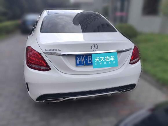 [上海·沪K] 二手奔驰奔驰C级2017款 改款 C 200 L 运动版