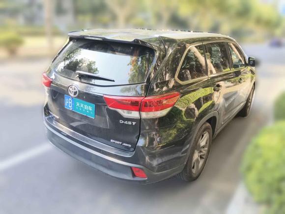 [上海·沪B] 二手丰田汉兰达2018款 2.0T 四驱尊贵版 7座 国VI