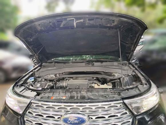 [广州·鄂M] 二手福特探险者2020款 EcoBoost 285 四驱钛金版 6座