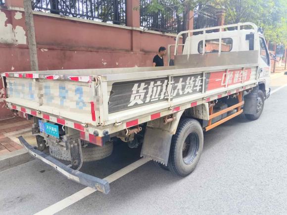 [青岛·鲁U] 二手江铃特顺2021款 2.8T空间王金牛款短轴中高顶3座柴油国VI JX493