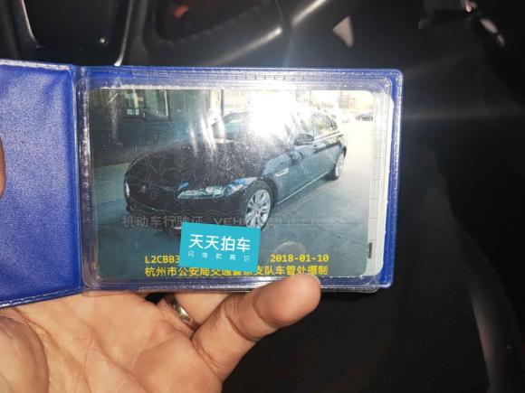 [杭州·浙A] 二手捷豹捷豹XFL2018款 XFL 2.0T 250PS 豪华版