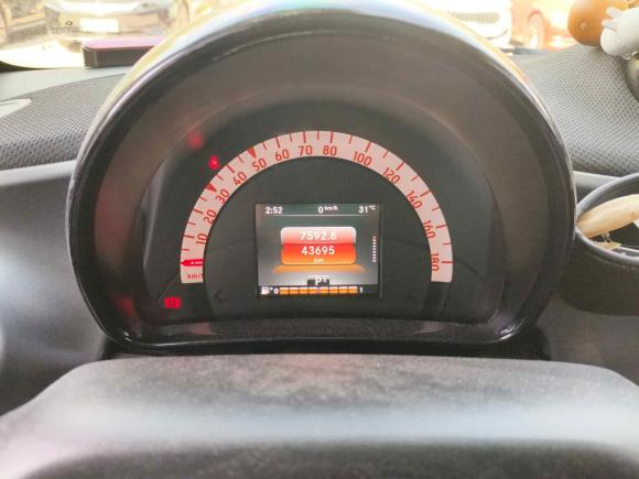 [合肥·皖A] 二手smartsmart fortwo2018款 1.0L 52千瓦硬顶激情版 国V
