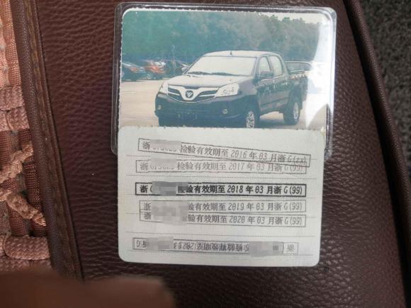 [金华·浙G] 二手福田拓陆者2012款 2.8T柴油两驱基本型ISF2.8