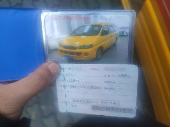 [宁波·浙B] 二手江汽集团瑞风2012款 1.9T穿梭 柴油舒适型HFC4DB1-2C