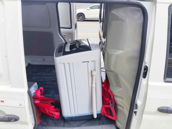 [佛山·粤E] 二手金杯新海狮X30L2021款 1.5L财富无空调版厢货国VI SWC15M