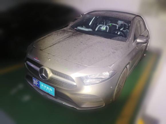 [杭州·浙F] 二手奔驰奔驰A级2019款 改款 A 180 L 运动轿车