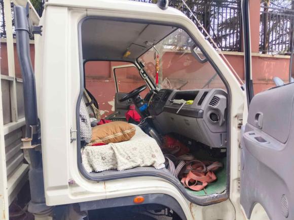 [青岛·鲁U] 二手江铃特顺2021款 2.8T空间王金牛款短轴中高顶3座柴油国VI JX493