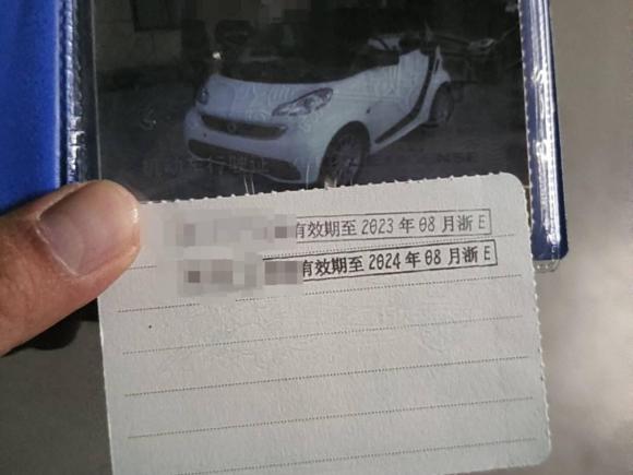 [湖州·浙E] 二手smartsmart fortwo2012款 1.0 MHD 硬顶舒适版