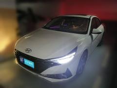 [杭州·浙F] 现代伊兰特2021款 1.5L CVT LUX尊贵版